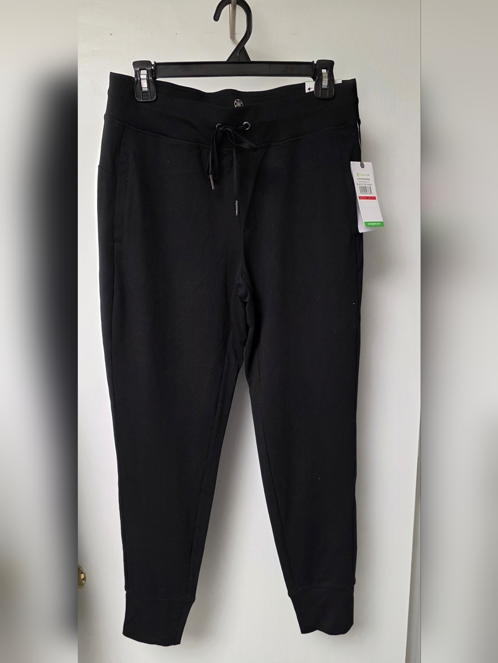 GAIAM WOMEN'S Black knit Traveler Pants